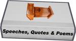 Subject Matter - Speeches, Quotes & Poems